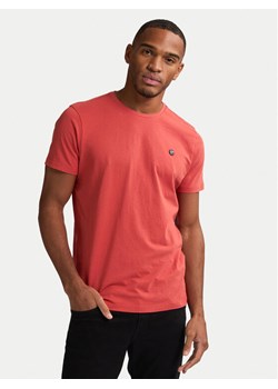 Petrol Industries T-Shirt M-ROS-TSR002 Czerwony Regular Fit ze sklepu MODIVO w kategorii T-shirty męskie - zdjęcie 184790342