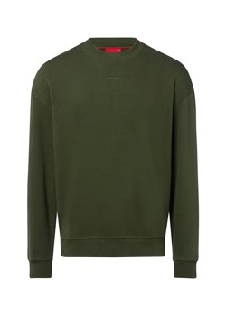 HUGO Bluza męska - Dapocrew Mężczyźni Bawełna khaki jednolity ze sklepu vangraaf w kategorii Bluzy męskie - zdjęcie 184791070