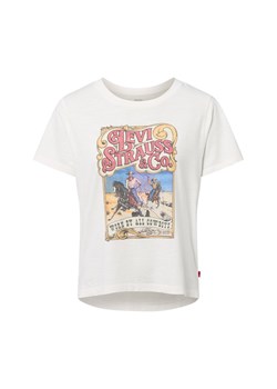 Levi's Koszulka damska Kobiety Bawełna écru nadruk ze sklepu vangraaf w kategorii Bluzki damskie - zdjęcie 184791080