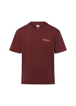 Dickies Koszulka męska - Burns Mężczyźni Bawełna bordowy nadruk ze sklepu vangraaf w kategorii T-shirty męskie - zdjęcie 184791083