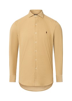 Polo Ralph Lauren Męska koszula sztruksowa Mężczyźni Regular Fit Bawełna beżowy jednolity ze sklepu vangraaf w kategorii Koszule męskie - zdjęcie 184791110