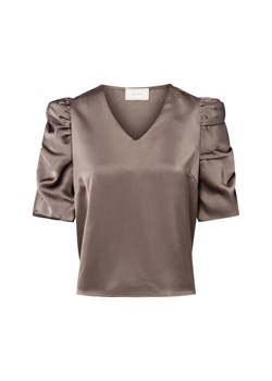 Neo Noir Bluzka damska - Elba Kobiety Satyna taupe jednolity - id: 796943-0001-00340 - marki Neo Noir - 184791122 Neo Noir Bluzka damska - Elba Kobiety Satyna taupe jednolity ze sklepu vangraaf w kategorii Bluzki damskie - zdjęcie 184791122