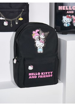 Sinsay - Plecak z kieszenią na laptopa Hello Kitty and Friends - czarny - id: 7970A-99X - marki Sinsay - 184793053 Sinsay - Plecak z kieszenią na laptopa Hello Kitty and Friends - czarny ze sklepu Sinsay w kategorii Plecaki dla dzieci - zdjęcie 184793053