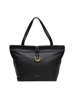 Torebka Coccinelle Bag Smoth L E1 T1F 11 01 01 Czarny ze sklepu eobuwie.pl w kategorii Torebki damskie - zdjęcie 184793353