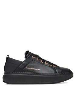 Alexander Smith Sneakersy Wembley Folded ASBCWRW Czarny ze sklepu MODIVO w kategorii Buty sportowe damskie - zdjęcie 184794131