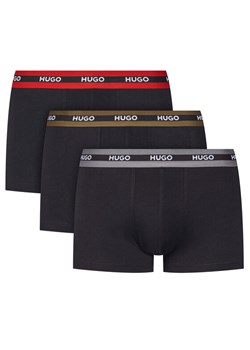 HUGO Komplet 3 par bokserek 50492375 Czarny ze sklepu MODIVO w kategorii Majtki męskie - zdjęcie 184794222
