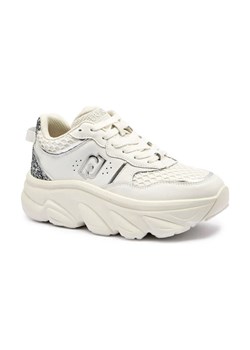 Liu Jo Skórzane sneakersy STEFFY 01 ze sklepu Gomez Fashion Store w kategorii Buty sportowe damskie - zdjęcie 184795970