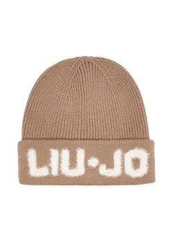 Liu Jo Czapka | z dodatkiem wełny - id: LC255W000100O20 - marki Liu Jo - 184795974 Liu Jo Czapka | z dodatkiem wełny ze sklepu Gomez Fashion Store w kategorii Czapki zimowe damskie - zdjęcie 184795974