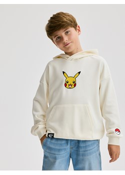 Reserved - Bluza Pokémon - złamana biel ze sklepu Reserved w kategorii Bluzy chłopięce - zdjęcie 184796990