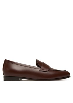 Max Mara Półbuty Regentmoc 2524526071600 Brązowy ze sklepu MODIVO w kategorii Mokasyny damskie - zdjęcie 184797740