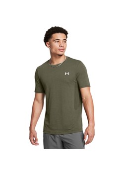 Męska koszulka treningowa Under Armour UA Vanish Seamless SS - khaki ze sklepu Sportstylestory.com w kategorii T-shirty męskie - zdjęcie 184799550