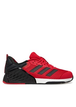 Buty na siłownię adidas Dropset 3 strength training JR1669 Czerwony ze sklepu eobuwie.pl w kategorii Buty sportowe męskie - zdjęcie 184799700