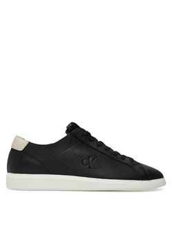 Sneakersy Calvin Klein Jeans Low Profile Cupsole Tmb Lth YM0YM01331 Czarny ze sklepu eobuwie.pl w kategorii Buty sportowe męskie - zdjęcie 184799710