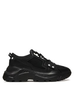Sneakersy Versace Jeans Couture 79YA3SC4 ZSC55 899 Czarny ze sklepu eobuwie.pl w kategorii Buty sportowe męskie - zdjęcie 184799753