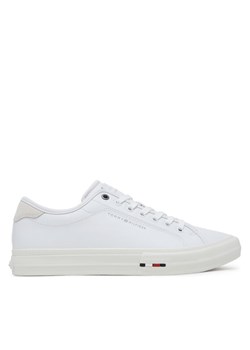Tenisówki Tommy Hilfiger Th Hi Vulc Street Stitch FM0FM05645 Biały ze sklepu eobuwie.pl w kategorii Trampki męskie - zdjęcie 184799782