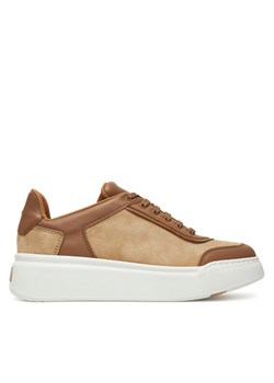Sneakersy Max Mara Maxi 2524766071650 Brązowy ze sklepu eobuwie.pl w kategorii Buty sportowe damskie - zdjęcie 184799820
