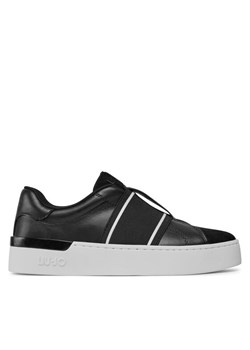 Sneakersy Liu Jo Silvia 100 BA4063 EX241 Czarny ze sklepu eobuwie.pl w kategorii Trampki damskie - zdjęcie 184799821