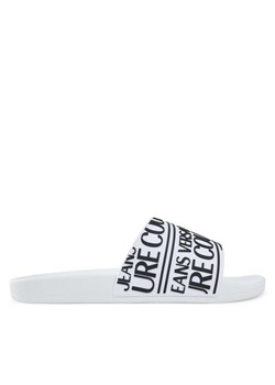 Klapki Versace Jeans Couture 79YA3SQ1 71352 003 Biały ze sklepu eobuwie.pl w kategorii Klapki męskie - zdjęcie 184799833
