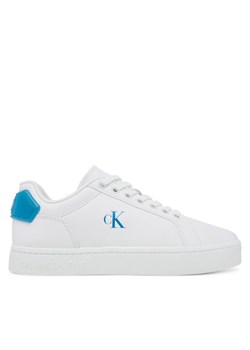 Sneakersy Calvin Klein Jeans Classic Cupsole Ru Patch Lth Wn YW0YW01845 Biały - id: 0000305573940 - marki Calvin Klein - 184799843 Sneakersy Calvin Klein Jeans Classic Cupsole Ru Patch Lth Wn YW0YW01845 Biały ze sklepu eobuwie.pl w kategorii Buty sportowe damskie - zdjęcie 184799843