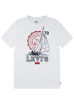 Levi&apos;s Kids Koszulka w kolorze białym ze sklepu Limango Polska w kategorii T-shirty chłopięce - zdjęcie 184801443