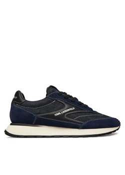 KARL LAGERFELD Sneakersy KL51124D Granatowy ze sklepu MODIVO w kategorii Buty sportowe męskie - zdjęcie 184801861