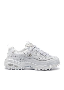 Skechers Sneakersy D'lites Glamour Feels 13087/WSL Biały ze sklepu MODIVO w kategorii Buty sportowe damskie - zdjęcie 184801890