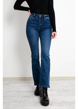 SPODNIE JEANSOWE FLARED JEANS PUSH UP- WYSOKI STAN ze sklepu olika.com.pl w kategorii Jeansy damskie - zdjęcie 184808844