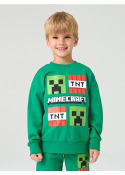 Sinsay - Bluza Minecraft - zielony ze sklepu Sinsay w kategorii Bluzy chłopięce - zdjęcie 184810004