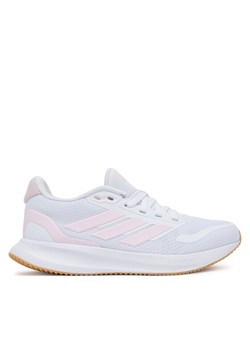 Sneakersy adidas Runfalcon 5 JR2233 Biały ze sklepu eobuwie.pl w kategorii Buty sportowe dziecięce - zdjęcie 184810273
