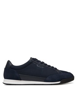 Sneakersy BOSS Nitan 50548864 Granatowy ze sklepu eobuwie.pl w kategorii Buty sportowe męskie - zdjęcie 184810294