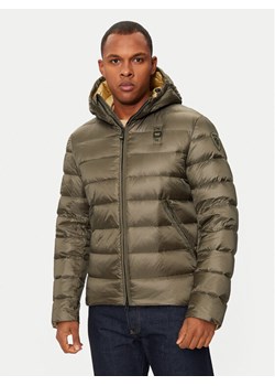 Blauer Kurtka puchowa 24WBLUC03023 683EG Zielony Regular Fit ze sklepu MODIVO w kategorii Kurtki męskie - zdjęcie 184810860
