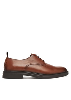BOSS Półbuty Calev 50548036 Brązowy ze sklepu MODIVO w kategorii Buty eleganckie męskie - zdjęcie 184810971