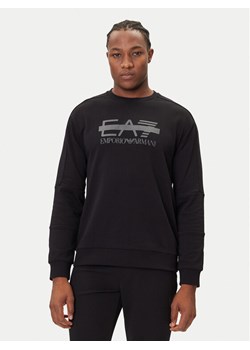 EA7 Emporio Armani Bluza 7M001122 AF12473 UC001 Czarny Modern Fit ze sklepu MODIVO w kategorii Bluzy męskie - zdjęcie 184811762