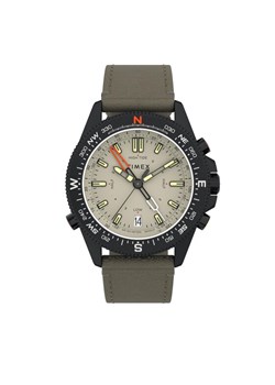 Timex Zegarek Tide-Temp-Compass 43mm Eco-Friendly Strap TW2V21800 Czarny ze sklepu MODIVO w kategorii Zegarki - zdjęcie 184811772