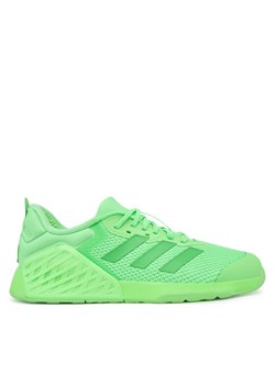 adidas Buty na siłownię Dropset 3 strength training JR1666 Zielony ze sklepu MODIVO w kategorii Buty sportowe męskie - zdjęcie 184811792