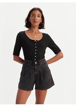 Levi&apos;s Koszulka w kolorze czarnym ze sklepu Limango Polska w kategorii Bluzki damskie - zdjęcie 184812271