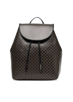Plecak Calvin Klein Emblem Aop Flap Backpack LV04F3271G Czarny ze sklepu eobuwie.pl w kategorii Plecaki - zdjęcie 184812383