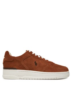 Sneakersy Polo Ralph Lauren 809973704002 Brązowy ze sklepu eobuwie.pl w kategorii Buty sportowe męskie - zdjęcie 184812384