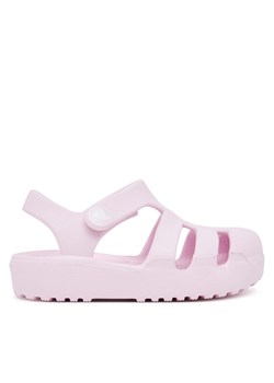 Sandały Crocs Classic Fisherman T 210626 Różowy ze sklepu eobuwie.pl w kategorii Sandały dziecięce - zdjęcie 184812402