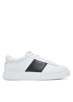 Sneakersy Emporio Armani EM003701 AF18017 MZ309 Biały ze sklepu eobuwie.pl w kategorii Buty sportowe męskie - zdjęcie 184812403
