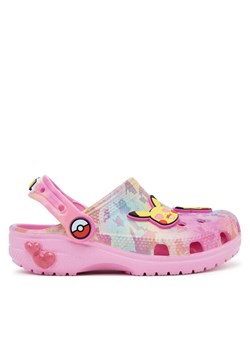 Klapki Crocs Pokémon Pikachu Classic Clog 211229 Różowy ze sklepu eobuwie.pl w kategorii Klapki dziecięce - zdjęcie 184812413