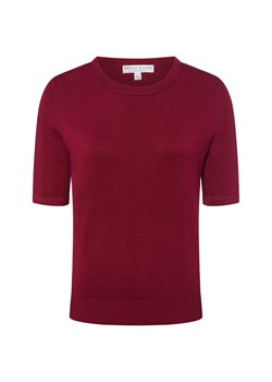 Marie Lund Sweter damski Kobiety drobna dzianina bordowy jednolity ze sklepu vangraaf w kategorii Swetry damskie - zdjęcie 184813314