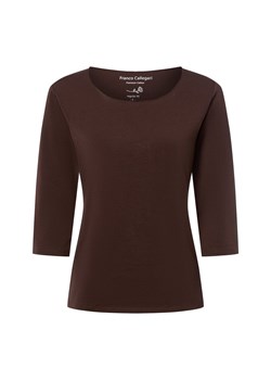 Franco Callegari Koszula damska Kobiety Bawełna czekoladowy jednolity ze sklepu vangraaf w kategorii Bluzki damskie - zdjęcie 184813322