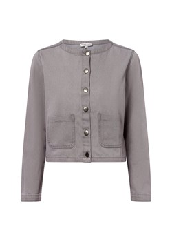 Marie Lund Damska bluzka dżinsowa Kobiety Bawełna szary jednolity ze sklepu vangraaf w kategorii Kurtki damskie - zdjęcie 184813330