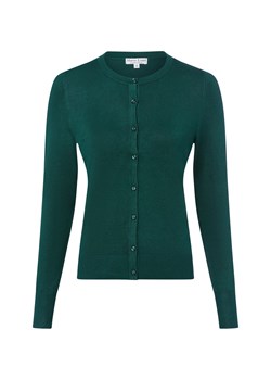 Marie Lund Kardigan damski Kobiety jodłowy jednolity ze sklepu vangraaf w kategorii Swetry damskie - zdjęcie 184813342