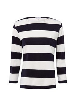 Marie Lund Damska koszulka z długim rękawem Kobiety Bawełna écru w paski ze sklepu vangraaf w kategorii Bluzki damskie - zdjęcie 184813351