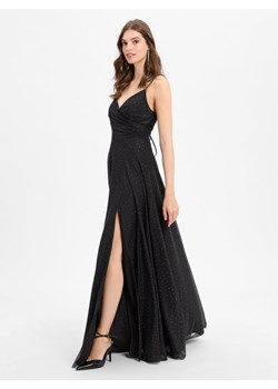 Marie Lund Damska sukienka wieczorowa Kobiety czarny jednolity ze sklepu vangraaf w kategorii Sukienki - zdjęcie 184813400