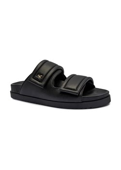 Patrizia Pepe Skórzane klapki ze sklepu Gomez Fashion Store w kategorii Klapki damskie - zdjęcie 184813430