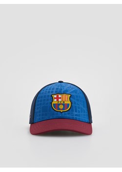 Reserved - Czapka FC Barcelona - granatowy ze sklepu Reserved w kategorii Czapki dziecięce - zdjęcie 184814280