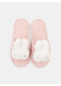 Sinsay - Kapcie z imitacją futerka Miffy - różowy ze sklepu Sinsay w kategorii Kapcie damskie - zdjęcie 184815110